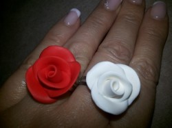 Rózsa gyűrű kész